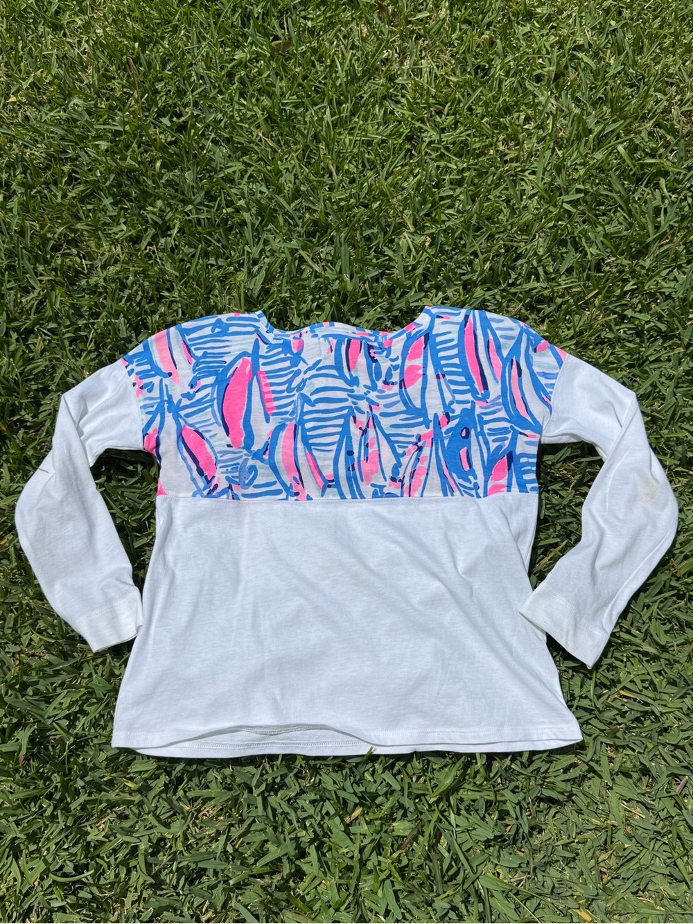 Lilly Pulitzer RRR Finn top (girls L 8-10)